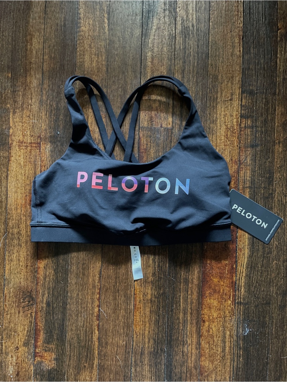 Lululemon Peloton energy bra size 8 black